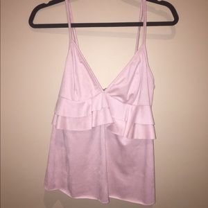 Pink spaghetti strap top